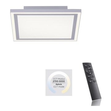 Leuchten Direkt 14850-16 - LED Luz com regulação LED/17W/230V + LED/13W + controlo remoto