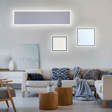 Leuchten Direkt 14850-16 - LED Luz com regulação LED/17W/230V + LED/13W + controlo remoto