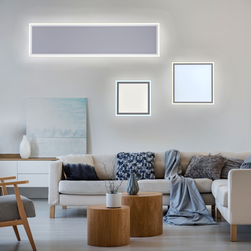 Leuchten Direkt 14850-16 - LED Luz com regulação LED/17W/230V + LED/13W + controlo remoto