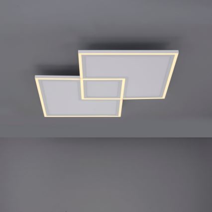 Leuchten Direkt 14855-16- Iluminação de teto LED com regulação EDGING LED/51W/230V 2700-5000K + controlo remoto