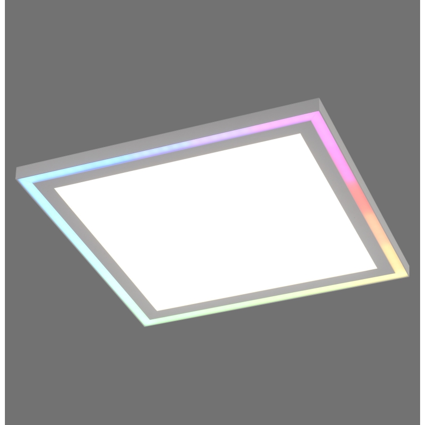 Leuchten Direkt 14900-16 - Iluminação de teto LED RGB com regulação EDGING LED/24W/230V + controlo remoto