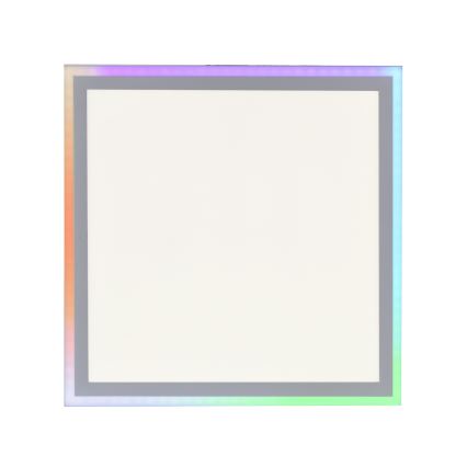 Leuchten Direkt 14900-16 - Iluminação de teto LED RGB com regulação EDGING LED/24W/230V + controlo remoto