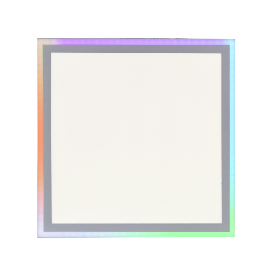 Leuchten Direkt 14900-16 - Iluminação de teto LED RGB com regulação EDGING LED/24W/230V + controlo remoto
