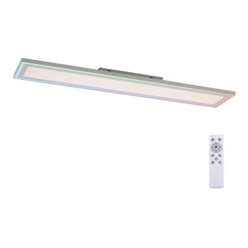 Leuchten Direkt 1490116- Iluminação de teto LED RGB com regulação EDGING LED/24W/230V + controlo remoto