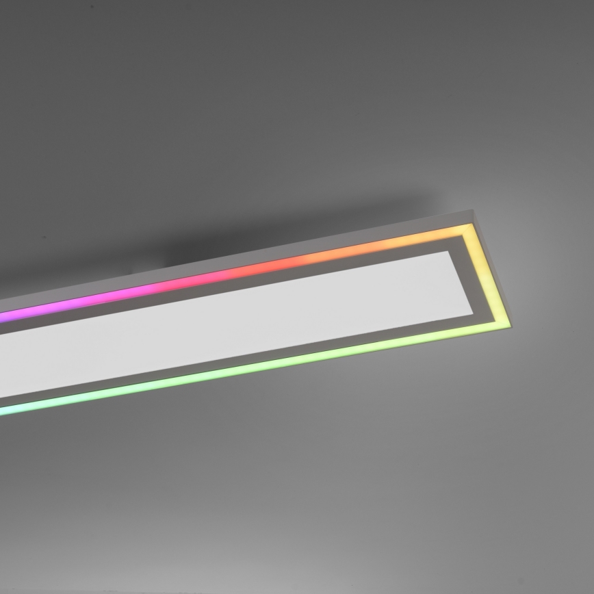 Leuchten Direkt 1490116- Iluminação de teto LED RGB com regulação EDGING LED/24W/230V + controlo remoto