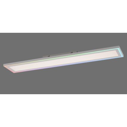 Leuchten Direkt 1490116- Iluminação de teto LED RGB com regulação EDGING LED/24W/230V + controlo remoto