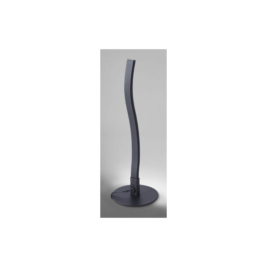 Leuchten Direkt 15128-18 - Candeeiro de mesa LED WAWE LED/3W/230V preto