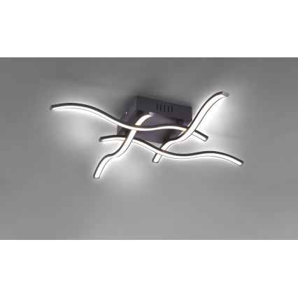 Leuchten Direkt 15131-18 - Luz LED de teto WAVE 4xLED/4.8W/230V