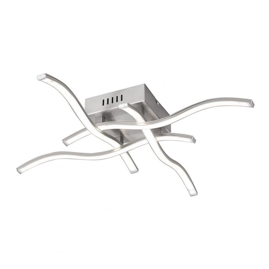 Leuchten Direkt 15131-55 - Candelabro montado à superfície LED WAWE 4xLED/4,6W/230V mate cromado