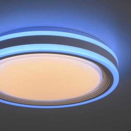 Leuchten Direkt 15152-16 - Iluminação de teto LED RGBW com regulação SPHERIC LED/18W/230V + controlo remoto