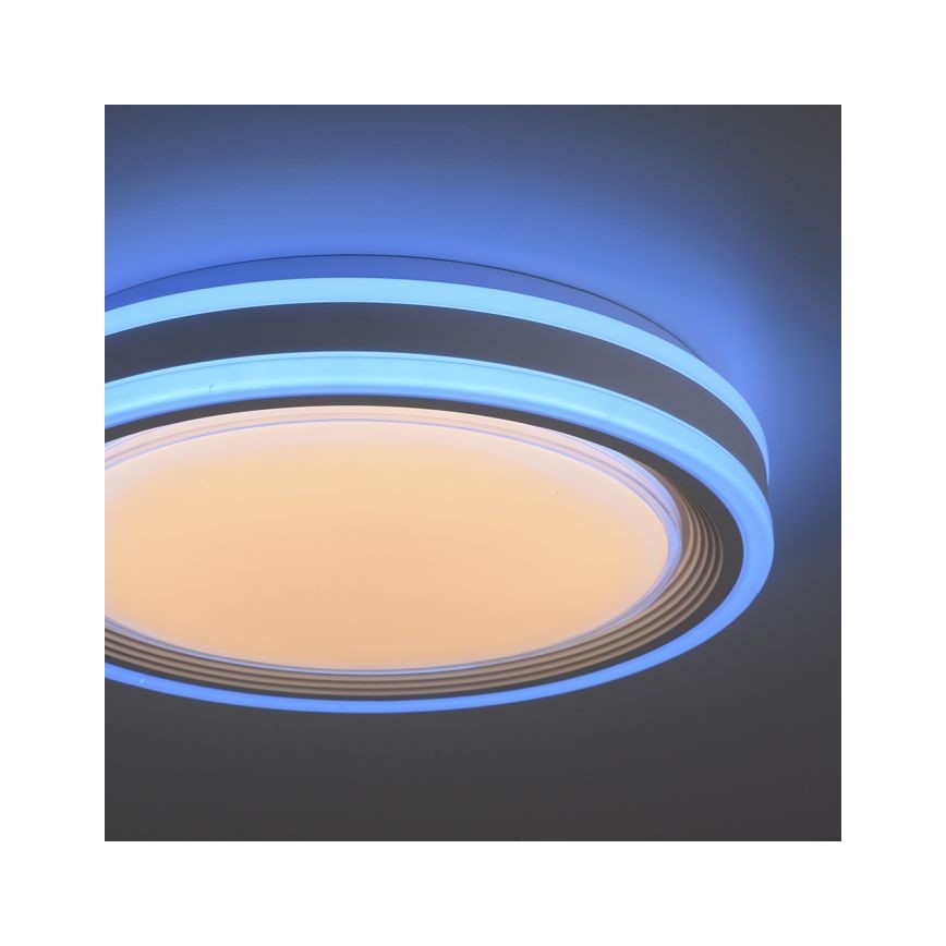Leuchten Direkt 15152-16 - Iluminação de teto LED RGBW com regulação SPHERIC LED/18W/230V + controlo remoto