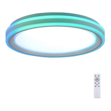 Leuchten Direkt 15154-16- Iluminação de teto LED RGB com regulação EDGING 39W/230V + controlo remoto