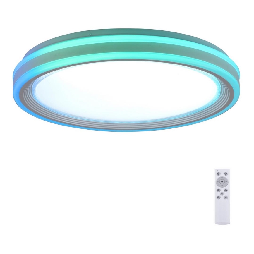 Leuchten Direkt 15154-16- Iluminação de teto LED RGB com regulação EDGING 39W/230V + controlo remoto