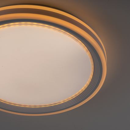 Leuchten Direkt 15154-16- Iluminação de teto LED RGB com regulação EDGING 39W/230V + controlo remoto