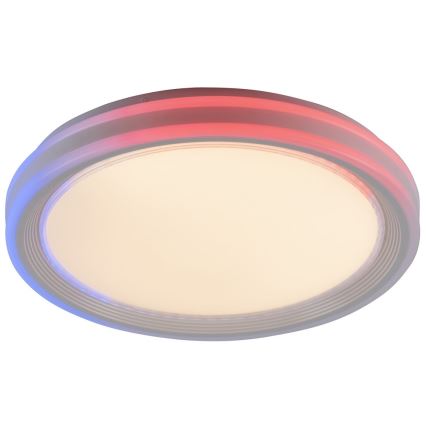 Leuchten Direkt 15154-16- Iluminação de teto LED RGB com regulação EDGING 39W/230V + controlo remoto