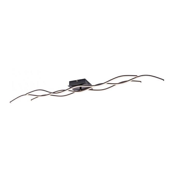 Leuchten Direkt 15167-18- Candelabro montado à superfície LED WAWE 2xLED/12,5W/230V+1xLED/17W