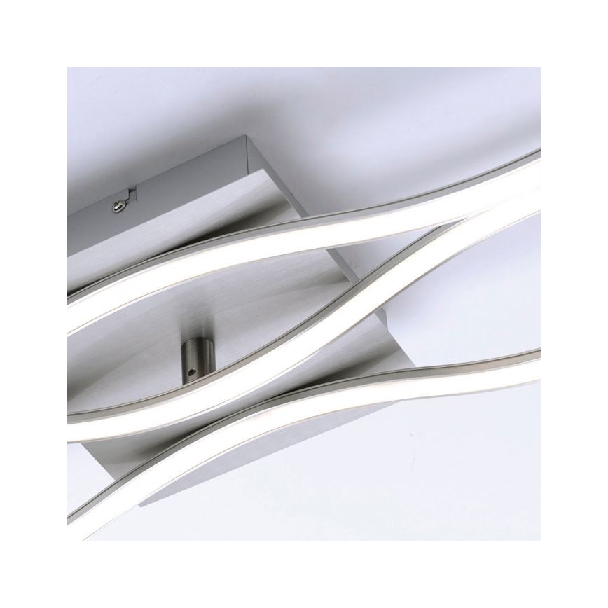 Leuchten Direkt 15167-55- Candelabro montado à superfície LED WAWE 2xLED/12,5W/230V+1xLED/17W