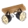 Leuchten Direkt 15172-18 - Foco BEETLE 2xE14/10W/230V pinho