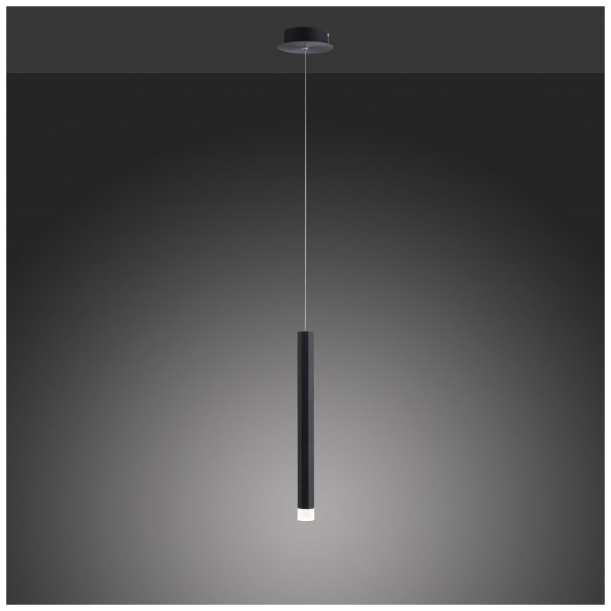 Leuchten Direkt 15202-18 - Candelabro suspenso LED BRUNO LED/4,8W/230V preto