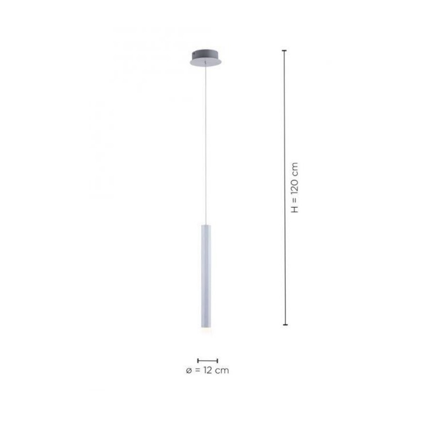 Leuchten Direkt 15202-95 - Candelabro suspenso LED BRUNO LED/4,8W/230V