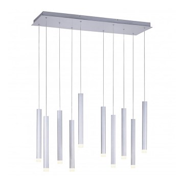 Leuchten Direkt 15206-95 - Candelabro suspenso LED BRUNO 10xLED/4,8W/230V