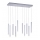Leuchten Direkt 15206-95 - Candelabro suspenso LED BRUNO 10xLED/4,8W/230V
