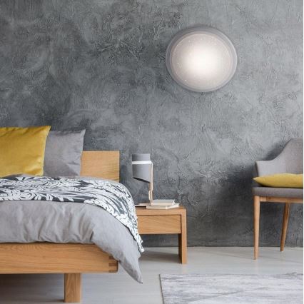 Leuchten Direkt 15220-16 - Iluminação de teto LED RGB com regulação LUISA LED/28W/230V + controlo remoto
