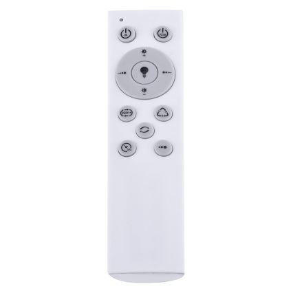 Leuchten Direkt 15220-16 - Iluminação de teto LED RGB com regulação LUISA LED/28W/230V + controlo remoto