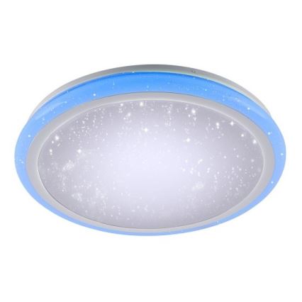 Leuchten Direkt 15220-16 - Iluminação de teto LED RGB com regulação LUISA LED/28W/230V + controlo remoto
