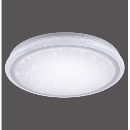 Leuchten Direkt 15220-16 - Iluminação de teto LED RGB com regulação LUISA LED/28W/230V + controlo remoto