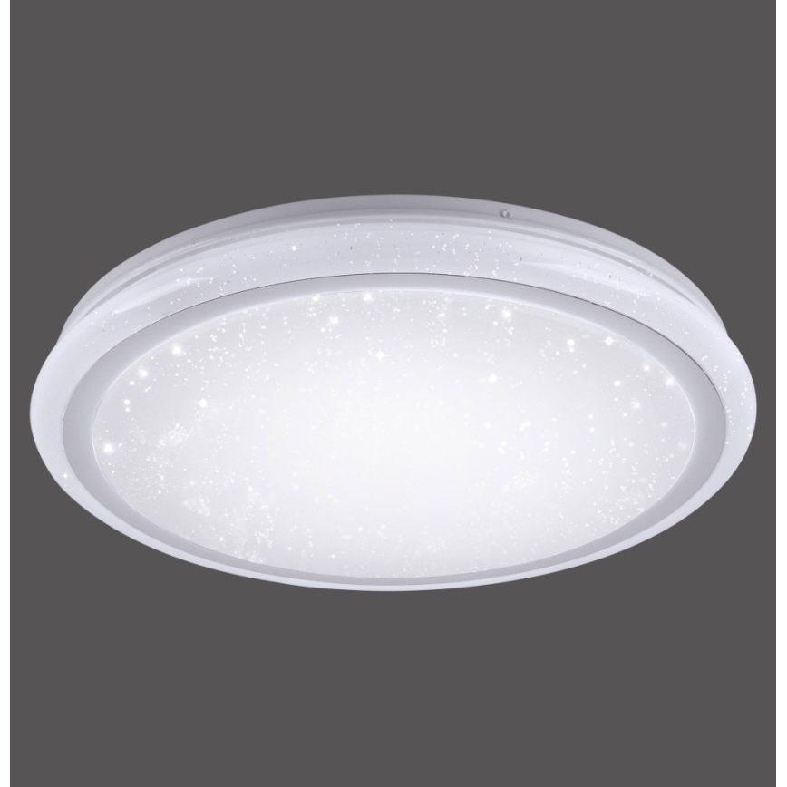 Leuchten Direkt 15220-16 - Iluminação de teto LED RGB com regulação LUISA LED/28W/230V + controlo remoto
