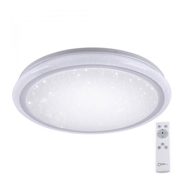 Leuchten Direkt 15230-16 - Iluminação de teto LED RGB com regulação LUISA LED/42W/230V 3000-6400K + controlo remoto