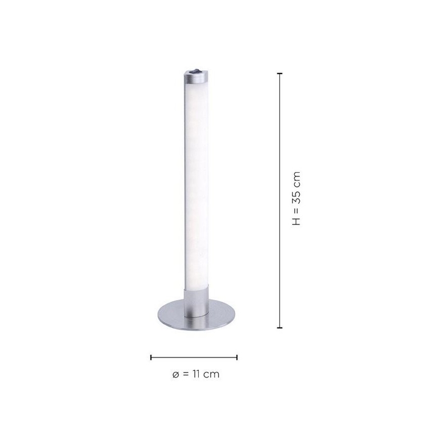 Leuchten Direkt 15272-55 - Candeeiro de mesa LED AMILIA LED/6W/230V