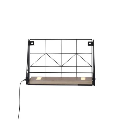 Leuchten Direkt 15276-18 - Prateleira com iluminação LED 2xLED/1,75W/230V 30 cm eucalipto