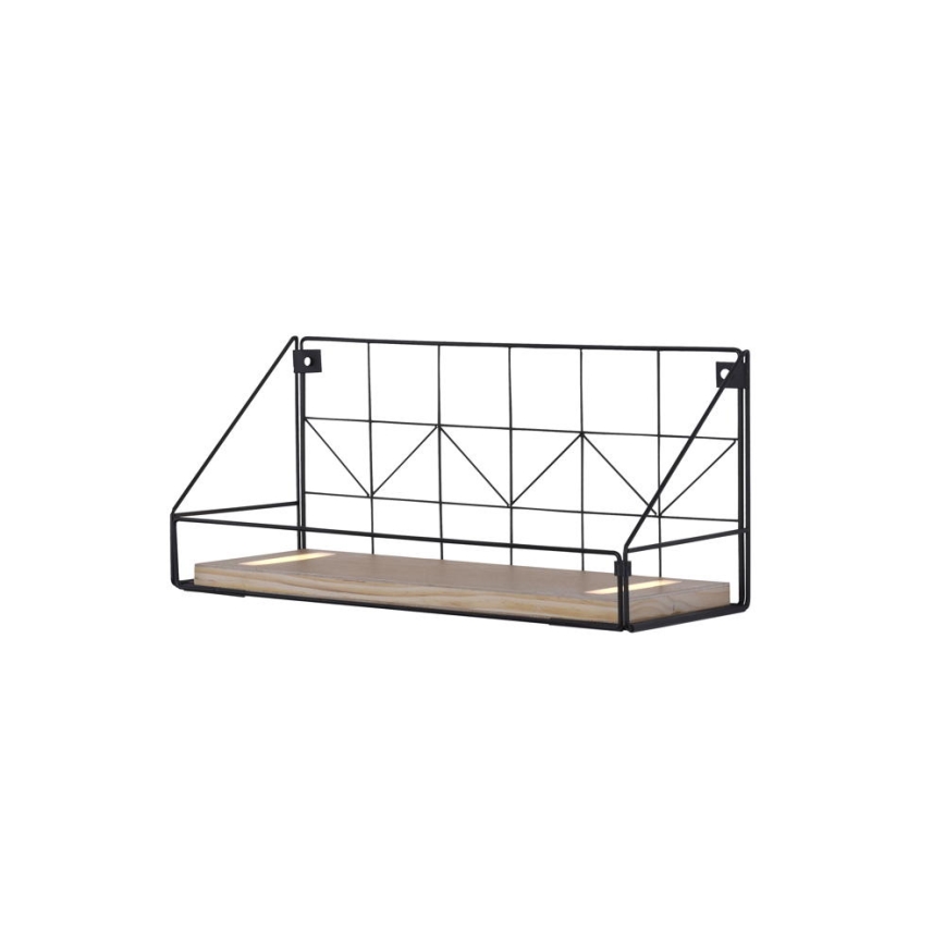 Leuchten Direkt 15277-18 - Prateleira com iluminação LED 2xLED/1,75W/230V 45 cm eucalipto