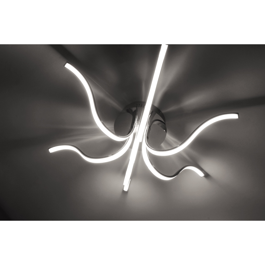 Leuchten Direkt 15342-17 - Candelabro integrado LED VALERIE 6xLED/4,5W/230V