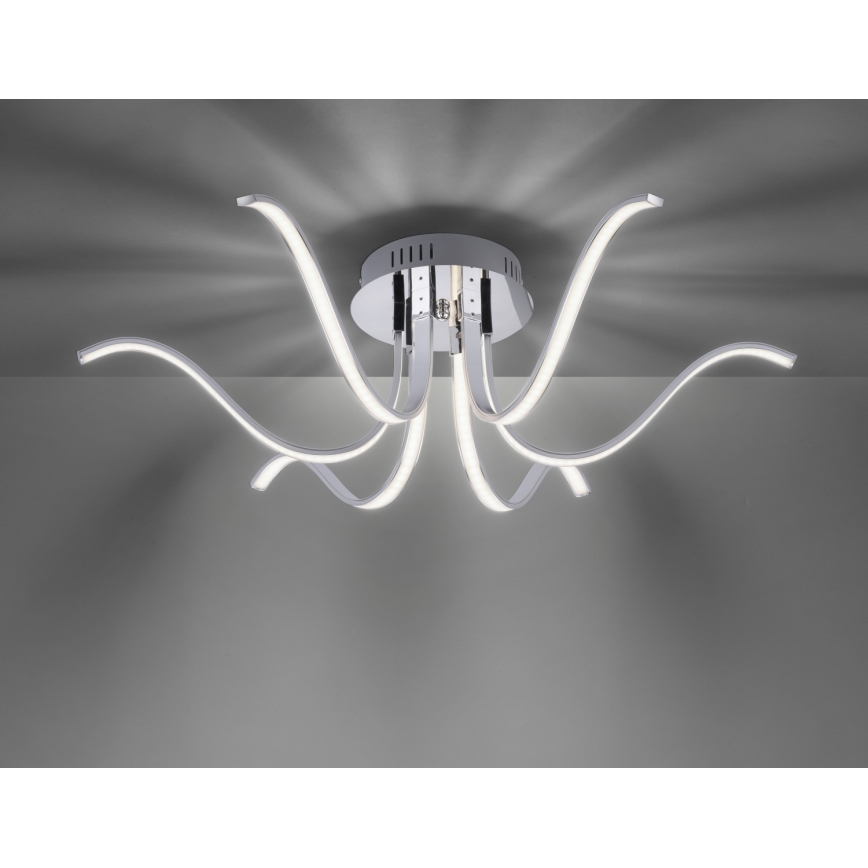 Leuchten Direkt 15342-17 - Candelabro integrado LED VALERIE 6xLED/4,5W/230V