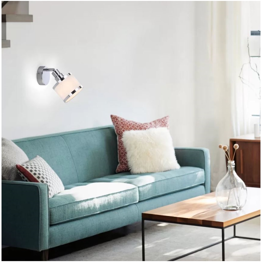 Leuchten Direkt 15371-17 - Foco de parede ACCOR 1xE14/25W/230V