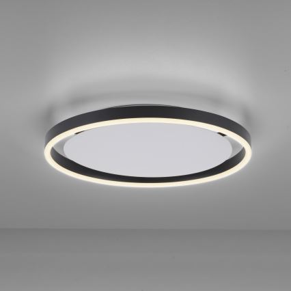 Leuchten Direkt 15391-13 - Iluminação de teto LED com regulação RITUS 20W/230V preto
