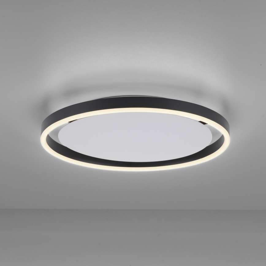 Leuchten Direkt 15391-13 - Iluminação de teto LED com regulação RITUS 20W/230V preto