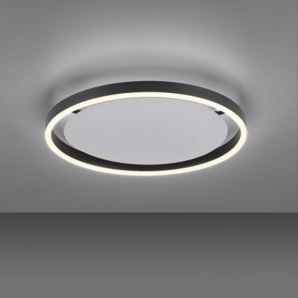 Leuchten Direkt 15391-13 - Iluminação de teto LED com regulação RITUS 20W/230V preto