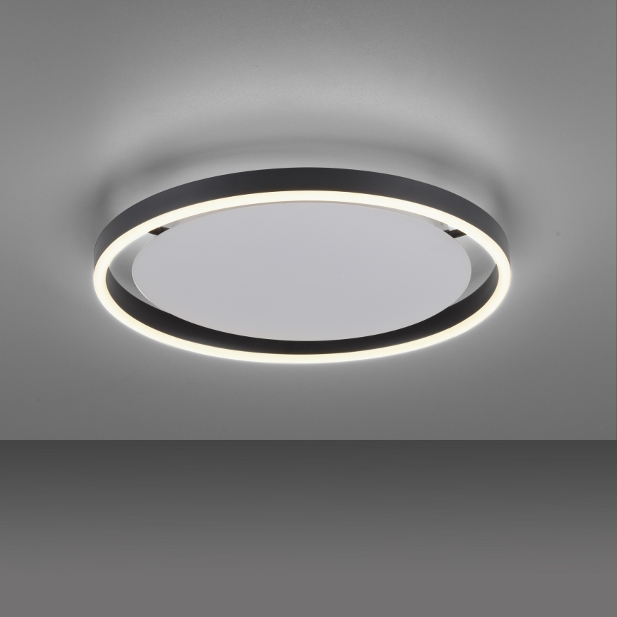 Leuchten Direkt 15391-13 - Iluminação de teto LED com regulação RITUS 20W/230V preto