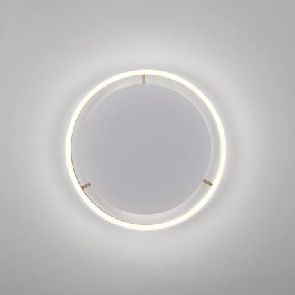 Leuchten Direkt 15391-60 - Iluminação de teto LED com regulação RITUS LED/20W/230V latão