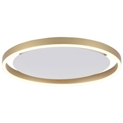 Leuchten Direkt 15391-60 - Iluminação de teto LED com regulação RITUS LED/20W/230V latão
