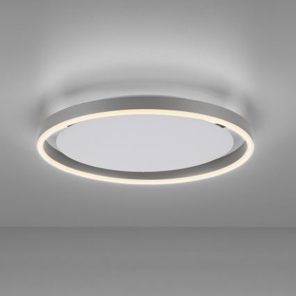 Leuchten Direkt 15391-95 - Iluminação de teto LED com regulação RITUS LED/20W/230V cromado mate
