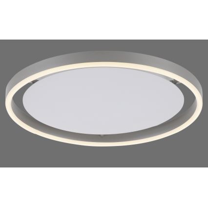 Leuchten Direkt 15391-95 - Iluminação de teto LED com regulação RITUS LED/20W/230V cromado mate