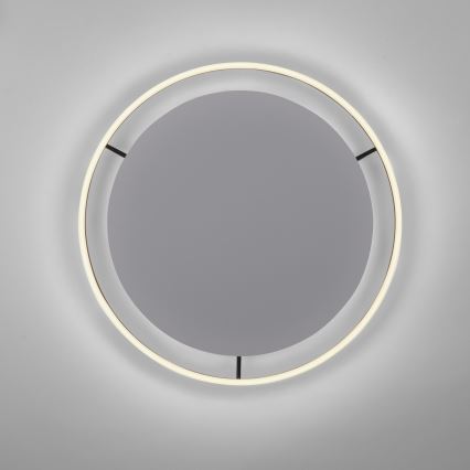 Leuchten Direkt 15392-13 - Iluminação de teto LED com regulação RITUS LED/30W/230V preta