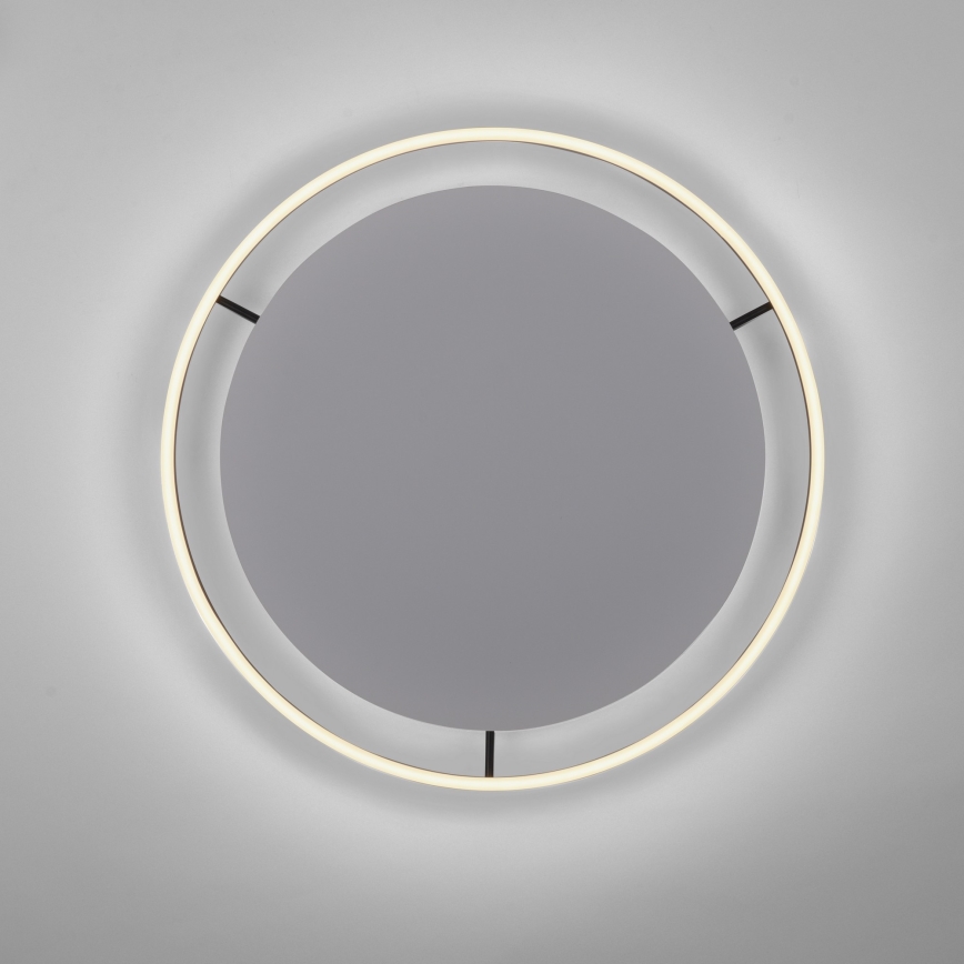 Leuchten Direkt 15392-13 - Iluminação de teto LED com regulação RITUS LED/30W/230V preta