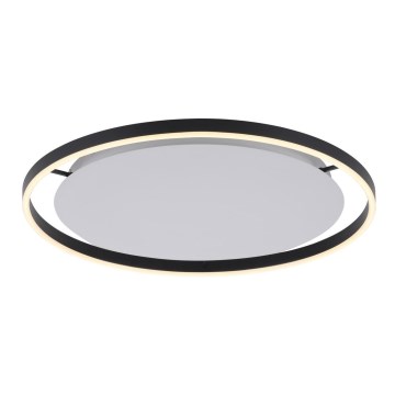 Leuchten Direkt 15392-13 - Iluminação de teto LED com regulação RITUS LED/30W/230V preta