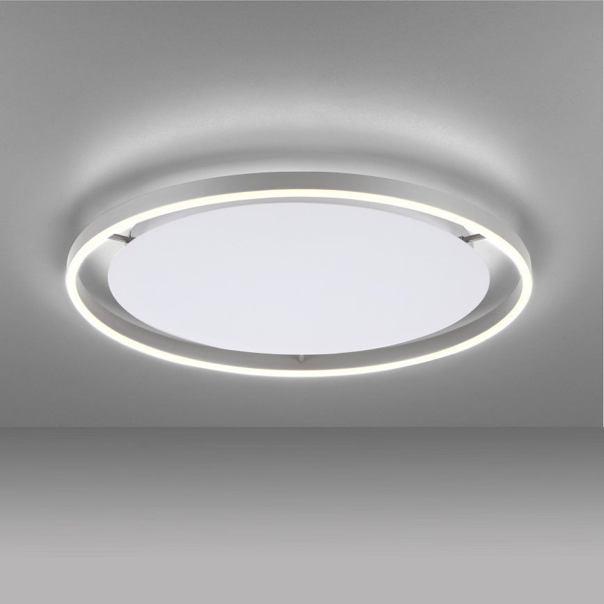 Leuchten Direkt 15392-95 - Iluminação de teto LED com regulação RITUS LED/30W/230V cromado mate